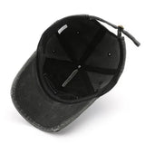 Vintage Baseball Cap With Letter Patch Cwah1274