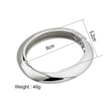 DESIGN IRREGULAR FASHION ALLOY SMOOTH BRACELET_CWMM3117