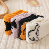 HALLOWEEN THICKENED CORAL FLEECE SOCKS_CWMS0620