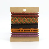 RETRO FASHION CARD SET HAIR SCRUNCHIES_CWAHA2725