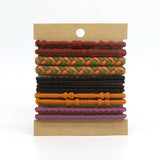 RETRO FASHION CARD SET HAIR SCRUNCHIES_CWAHA2725