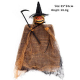Halloween Hanging Ghost Pumpkin Decoration_Cwmm9833