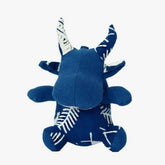 HANDMADE INDIGO DYED COW PLUSH CHARM_CWMM6019