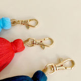 HANDMADE COTTON ROPE TASSEL KEYCHAIN_CWMM1558