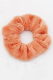 FLUFFY PLEATED SCRUNCHIE HAIR TIE_CWAHA0188