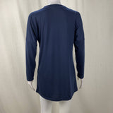 Solid-Color Loose Round-Neck Pocket T-Shirt