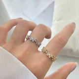 FASHIONABLE AND HIGH END BUTTERFLY ZIRCON RING_CWAJE3103