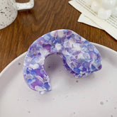 ELEGANT ACETATE HAIR CLAW BACK BUN SHARK CLIP_CWAHA1594