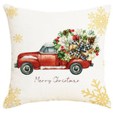 PLAID BELL CHRISTMAS PILLOWCASE_CWMM1395