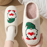 HOME CHRISTMAS CUTE DWARF WARM COTTON SLIPPERS_CWMM3070