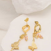 NEW SILVER NEEDLE PEARL EARRINGS FOR WOMEN_CWAJE3800