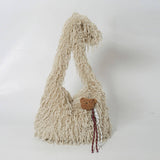 PLUSH FUR TOTE BAG WOMEN LARGE FLUFFY HANDBAG_CUAB00573