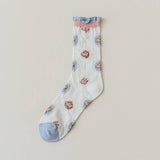 EXQUISITE CASUAL TRANSPARENT SOCKS_CWMS0563