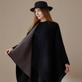 THICKENED CASHMERE SHAWL AND LONG CAPE_CWASC2139