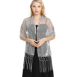 2024 NEW STYLE DINNER EMBROIDERED TASSEL SHAWL_CWASC1083