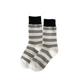 Ins Style Wool Colorblock Striped Crew Socks_Cwms03358