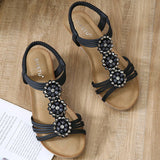BOHEMIAN FLORAL RHINESTONE HIGH HEELED SANDALS_CWSHS0538