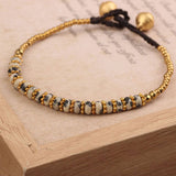 HANDMADE VINTAGE SIMPLE BEADED BRAIDED BRACELET_CWAJE3966