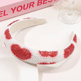 FULL DIAMOND RICE BEAD HEART HEADBAND_CWAHA2828