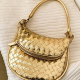 HANDMADE STRAW BAG FASHION ONE SHOULDER ARMPIT BAG_CWAB1912