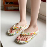 CARTOON FRUIT PATTERN BEACH FLIP FLOP SANDALS_CWSHS0678