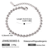 18K GOLD HOLLOW HEART CHAIN BRACELET FOR HER_CWAJE4645