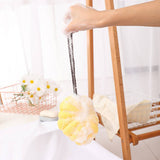 BATH POUF LARGE PUMPKIN BATH BALL 50G_CWMM3384