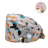SURGICAL CAP DOCTOR CAP COTTON PRINTED CAP_CWAH3330