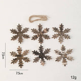 NATURAL CEDAR WOODEN CHRISTMAS TREE HANGING DECOR_CWMM9791