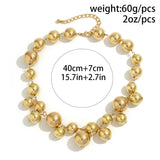 PUNK STYLE IMITATION PEARL NECKLACE_CWAJE1125