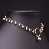 Womens All-Match High-End Pearl Necklace