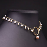 Womens All-Match High-End Pearl Necklace