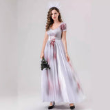 HALLOWEEN BLOODY GHOST BRIDE DRESS COSTUME_CWMM1517