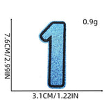 CREATIVE BADGE LETTER EMBROIDERY CLOTH PATCH_CWMM4070