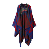HOODED CAPE SCARF WEAR ETHNIC STYLE SHAWL_CWASC2266