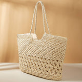 Women Fashion Simple Hollow Tote Bags_Cwab0808