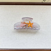 MINIMAL CLEAR BAG STARFISH CLAW CLIP OCEAN VIBES_CWAHA5825