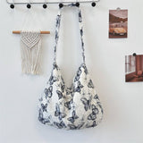 Cwab5810_Summer Lace Art Large Capacity Thin Underarm Bag