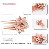 ACRYLIC HAIR ACCESSORIES MULTI TOOTH COMB HAIRPIN_CWAHA4200