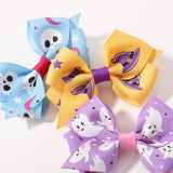 HALLOWEEN KIDS BOW HAIR CLIP CARTOON PARTY_CWAHA6688