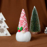 CHRISTMAS TREE PENDANT LUMINOUS FACELESS DOLL_CWMM2917