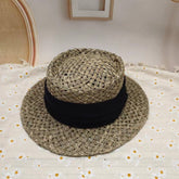 NEW HAND WOVEN SUN PROTECTION STRAW HAT_CWAH3561