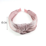 NEW SOLID COLOR WIDE EDGE KNOTTED HEADBAND_CWAHA0982