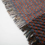 FRINGE PATCHWORK SCARF UNISEX WINTER SHAWL WRAP_CWASC0873