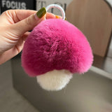 CUTE MUSHROOM KEYCHAIN PENDANT PLUSH ORNAMENT_CWMM2525