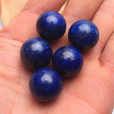 NATURAL LAPIS LAZULI CRYSTAL BALL SET_CWMM8128