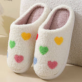 HOME LOVE PATTERN NON SLIP COTTON SLIPPERS_CWSHS0276