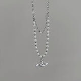 STYLISH PEARL PLANET NECKLACE_CWAJE1268