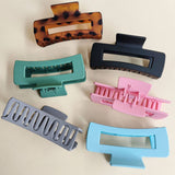 4 1 INCH MATTE PS PLASTIC HAIR CLAW CLIP WHOLESAL_CWAHA0091