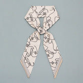 LONG BOHO SCARF HAIR RIBBON PURSE STRAP_CWASC0074